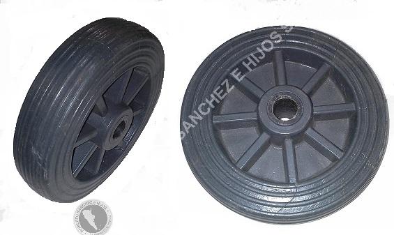 RUEDA DE PVC PARA ZORRA 140 MM. (PRECIO X UNIDAD) 
