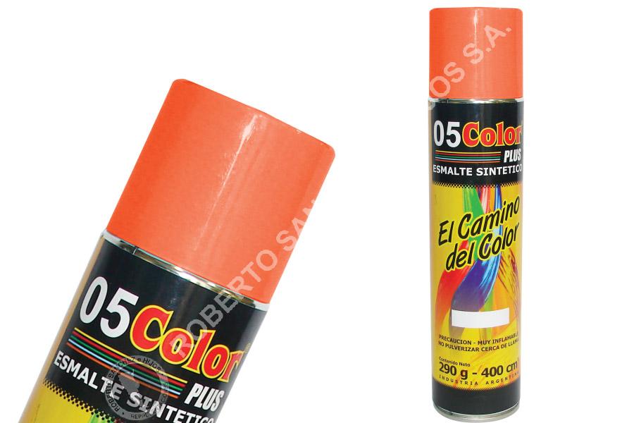 ESMALTE SINTETICO "05" EN AEROSOL COLOR ANTIOXIDO X 400 CC. (PACK X 6 UNIDADES) 