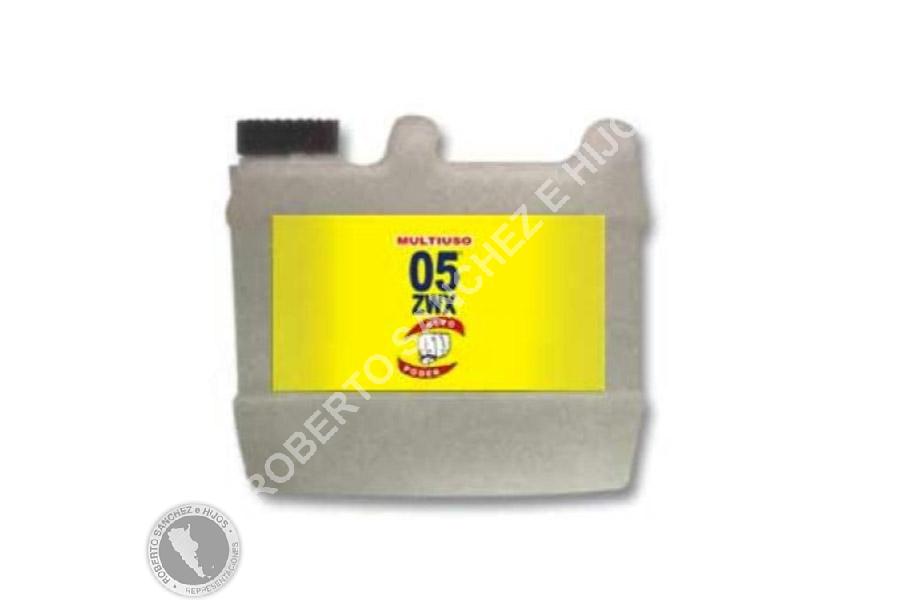 LUBRICANTE "05" MULTIUSO ZWX EN BIDON X 20 LTS. (VENTA X UNIDAD) 