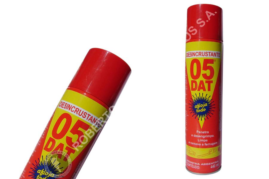 DESINCRUSTANTE DAT "05" EN AEROSOL X 400 CC. (PACK X 6 UNIDADES) 