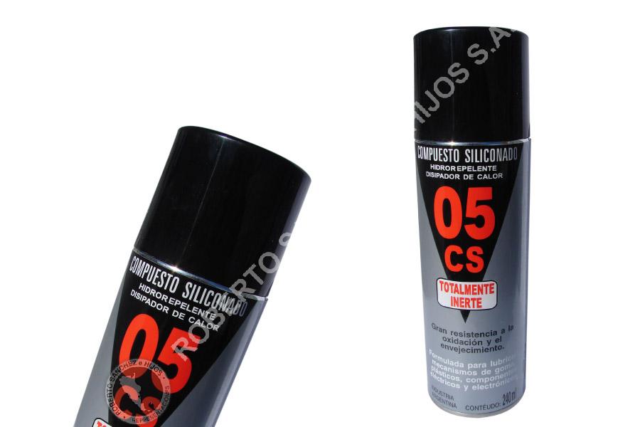 COMPUESTO SILICONADO "05" CS EN AEROSOL X 240 CC. (PACK X 6 UNIDADES) 
