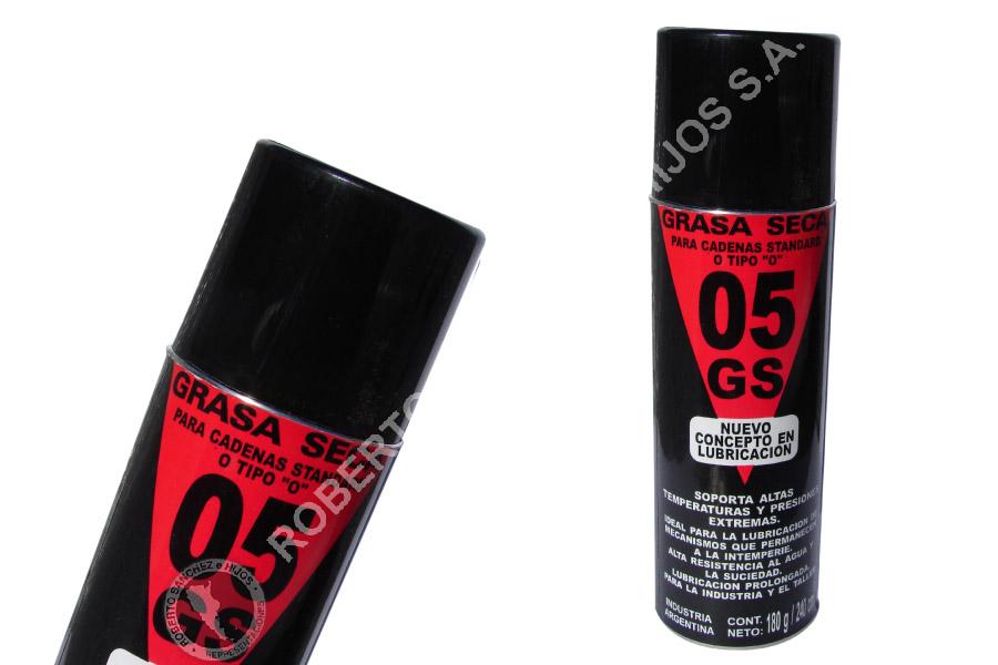 GRASA SECA "05" GS EN AEROSOL X 240 CC. (PACK X 6 UNIDADES) 