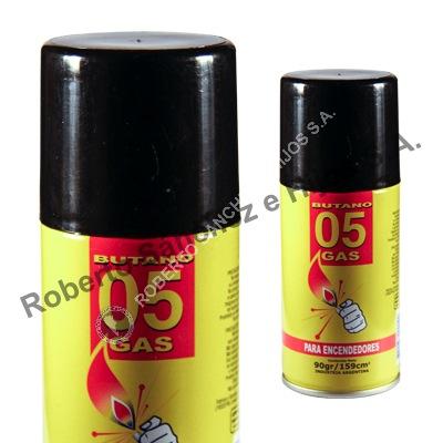 GAS BUTANO PARA ENCENDEDORES EN AEROSOL X 100 GRS (PACK X 6 UNIDADES) 