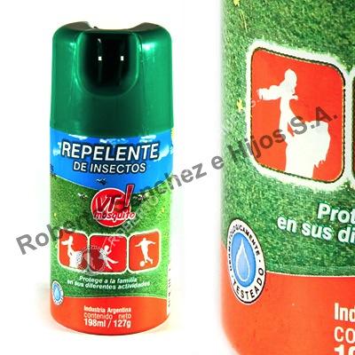 REPELENTE PARA INSECTOS "VT MOSQUITO" X 198 ML (PACK X 12 UNIDADES) 