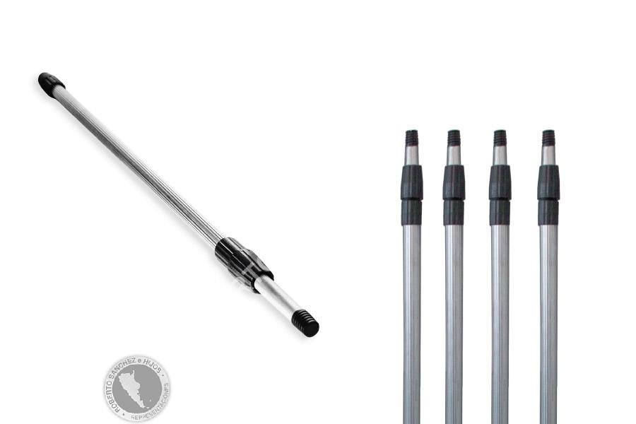 EXTENSOR ALUMINIO 2 MTS SIN PUNTERA (BULTO X 10 UNIDADES) (PRECIO X UNIDAD) 