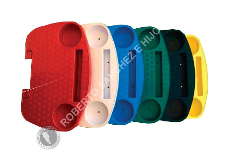 BANDEJA PLAYERA COLORES SURTIDOS (BULTO X 12 U)(PRECIO X UNIDAD)