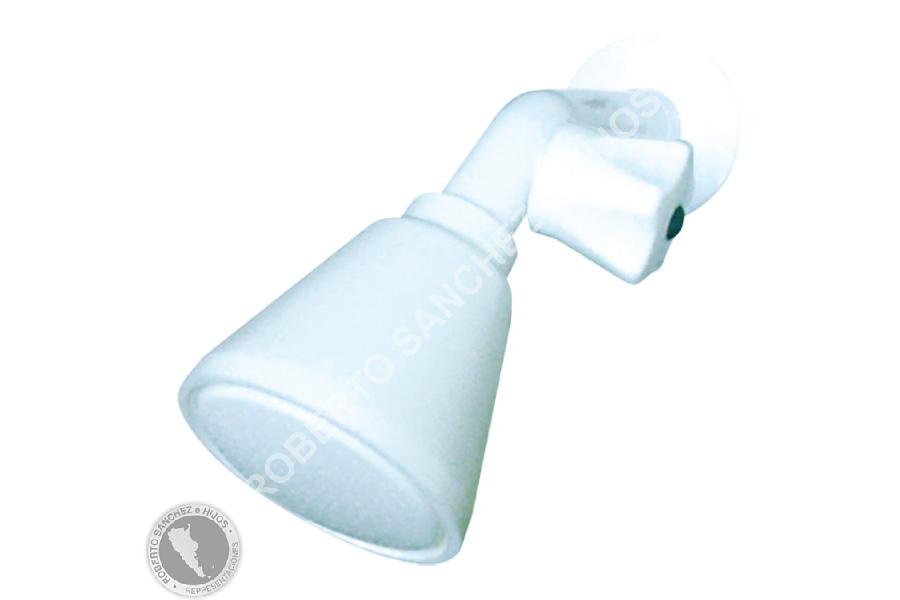 DUCHA CON CORTE Y REGULACION DE CAUDAL - CIERRE ESFERICO - COLOR BLANCA - (OFERTA X 100 UNIDADES)