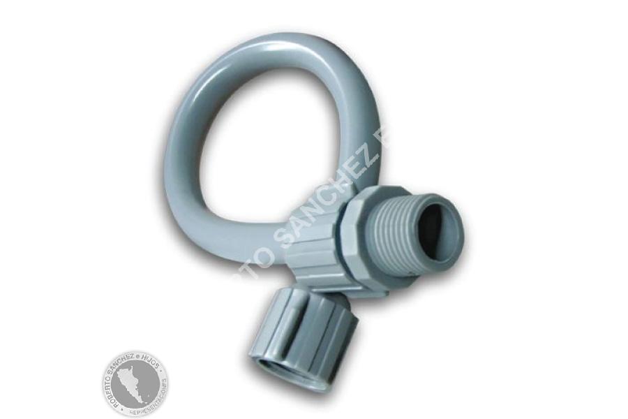 FLEXIBLE REGULABLE DE PVC  20 CMS. - COLOR GRIS - (OFERTA X 50 UNIDADES) 
