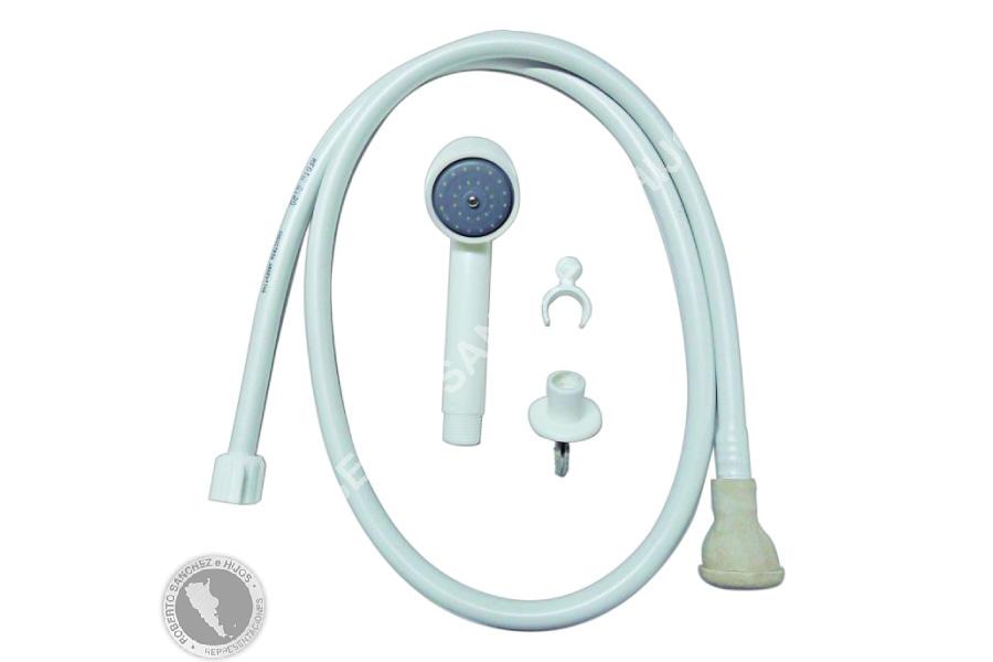 DUCHADOR C/MANG.,CHUPETE Y SOPORTE (OFERTA X 12 UNIDADES) 