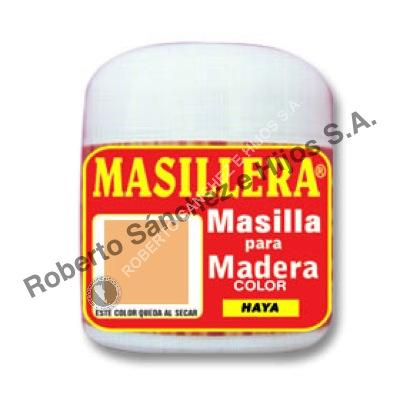 MASILLA PARA MADERA "MASILLERA" COLOR HAYA X 1 KG. (CAJA X 12 U) 