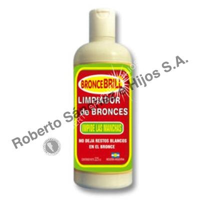 LIMPIADOR DE BRONCES "BRONCE BRILL" (IMPIDE LAS MANCHAS) - ENVASE X 500 CC. (CAJA X 12 UNIDADES)