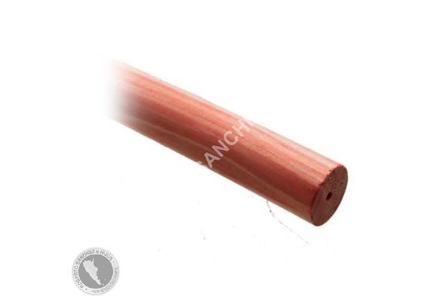 BARRAL DE MADERA CEDRO DIAMETRO 34MM. LARGO 1.40MT.SIN (BULTO X 10 UNIDADES) (PRECIO X UNIDAD)