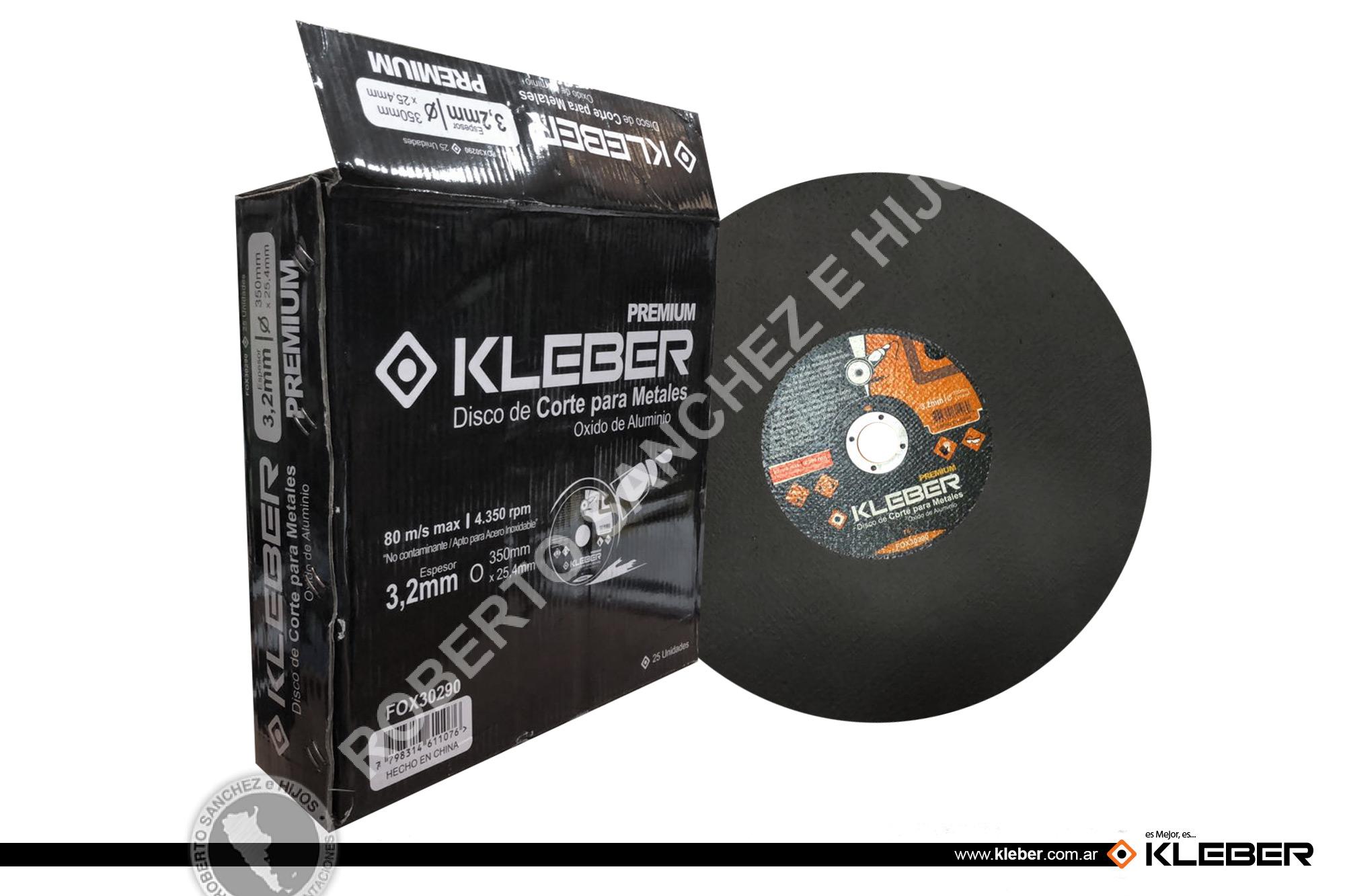 DISCO DE CORTE PARA METAL 350 X 3,2 MM  