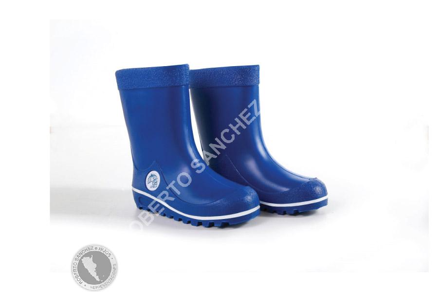 BOTA DE LLUVIA PARA NIÑO S/CUELLO COLOR AZUL TALLE 29/30 (6 PARES) 