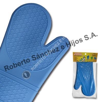 MANOPLA DE SILICONA (1 MANO)  MODELO Nø1 (CAJA X 50 UNIDADES) 