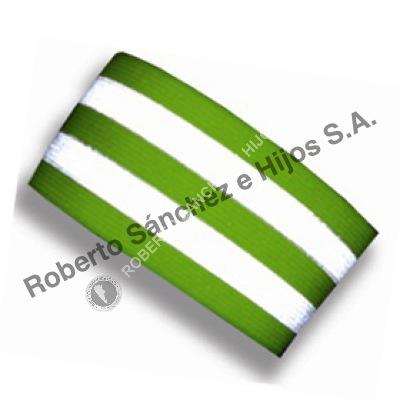 BRAZALETE ELASTICO REFLECTIVO ANCHO 5 CMS. ALTO 30 CMS. (CAJA X 50 U) 
